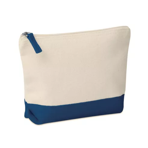 Bicolour cotton cosmetic bag KLEUREN