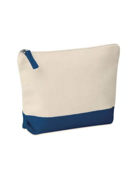 Bicolour cotton cosmetic bag KLEUREN