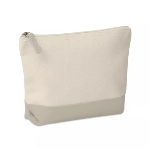 Bicolour cotton cosmetic bag KLEUREN