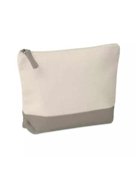 Bicolour cotton cosmetic bag KLEUREN