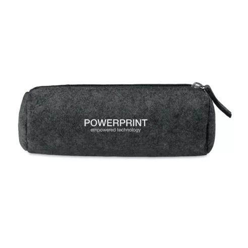 Felt zippered pencil case PENLO