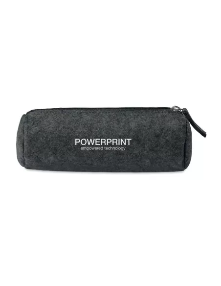 Felt zippered pencil case PENLO