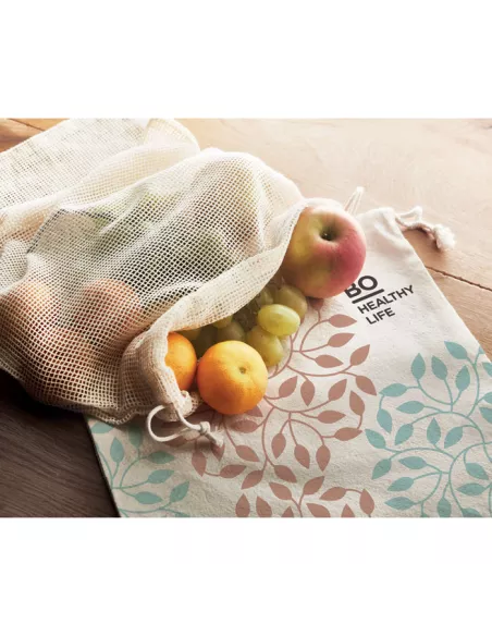Bolsa rejilla para comida VEGGIE
