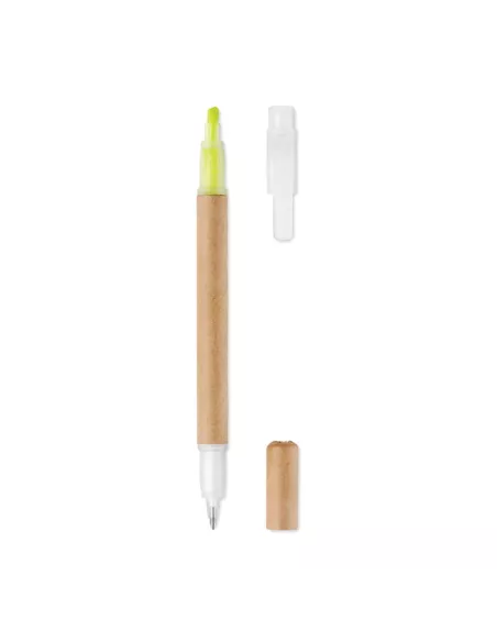 2 en 1 boligrafo y marcador DUO PAPER