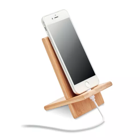 Soporte para telefono de bambú WHIPPY
