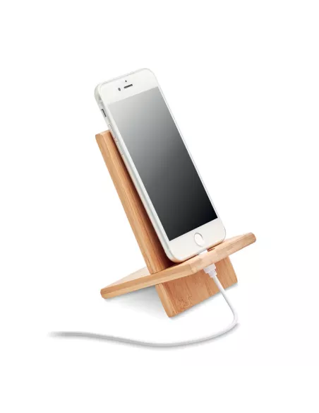 Soporte para telefono de bambú WHIPPY