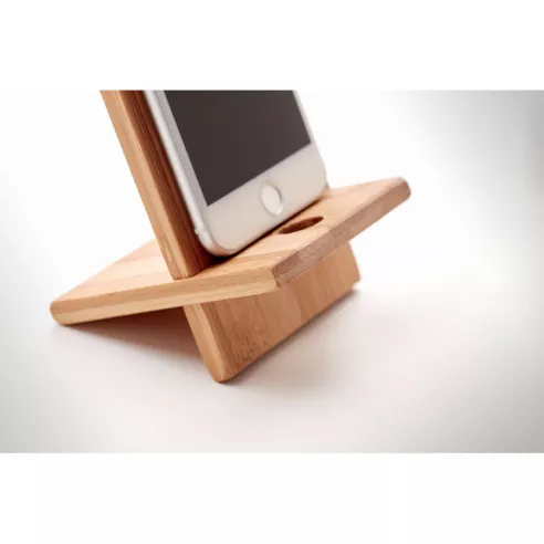 Soporte para telefono de bambú WHIPPY