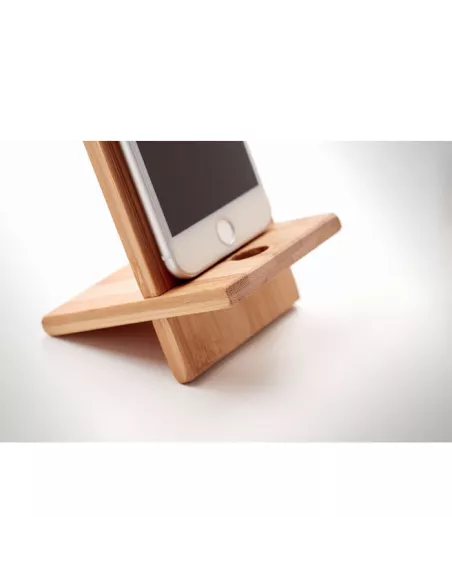 Soporte para telefono de bambú WHIPPY