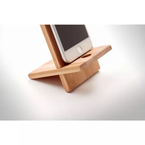 Soporte para telefono de bambú WHIPPY