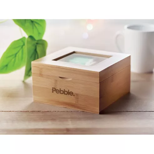 Caja de té de bambú CAMPO TEA