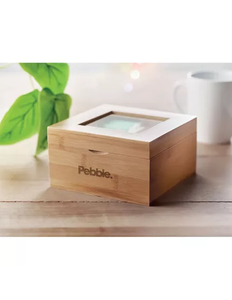 Caja de té de bambú CAMPO TEA