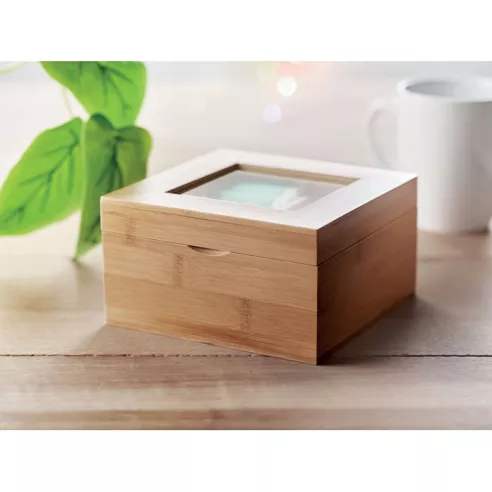 Caja de té de bambú CAMPO TEA