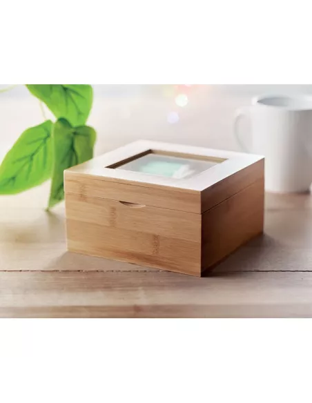Caja de té de bambú CAMPO TEA