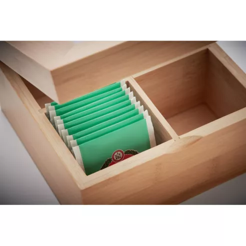 Caja de té de bambú CAMPO TEA