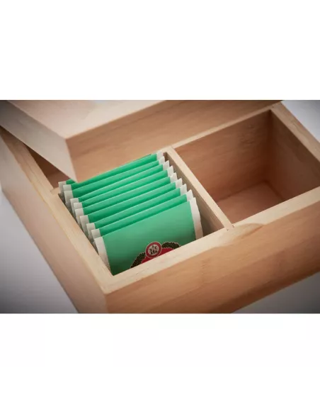 Caja de té de bambú CAMPO TEA