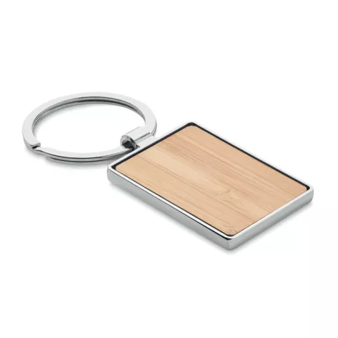 Llavero rectangular y bambú BENDIGO