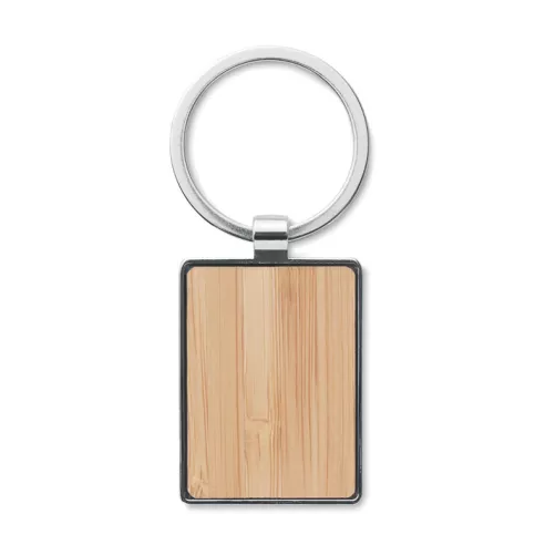 Llavero rectangular y bambú BENDIGO