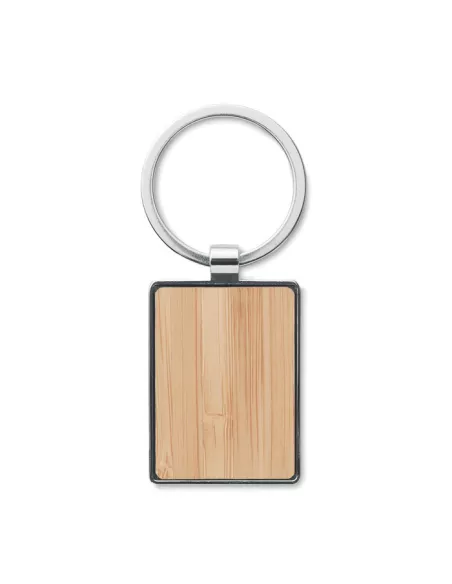 Llavero rectangular y bambú BENDIGO