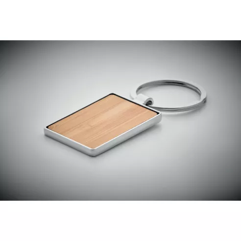 Llavero rectangular y bambú BENDIGO