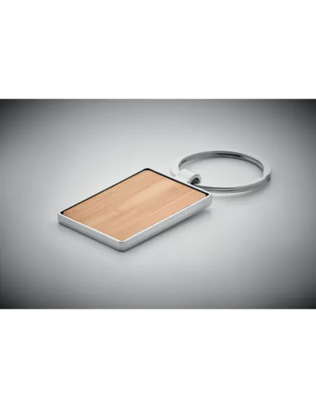 Llavero rectangular y bambú BENDIGO