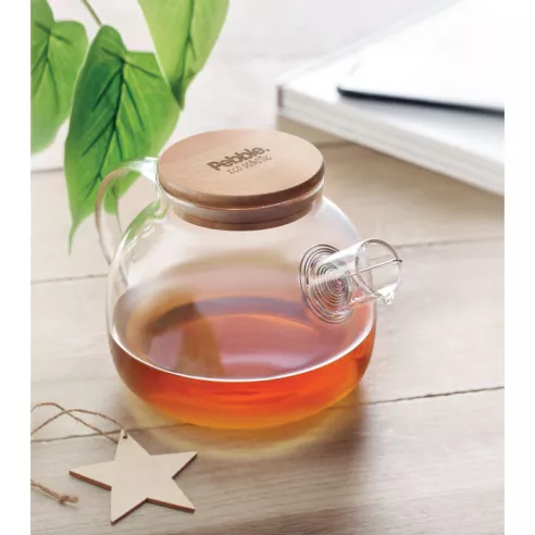 Tetera de vidrio 850ml MUNNAR