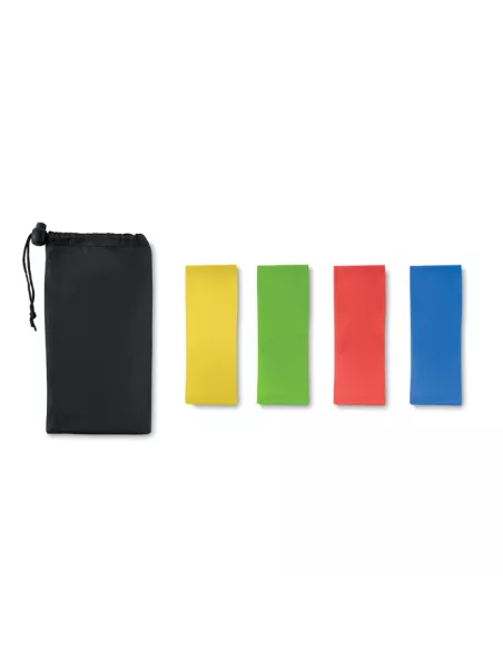 Set de 4 bandas de fitnesss TPE FITBAND