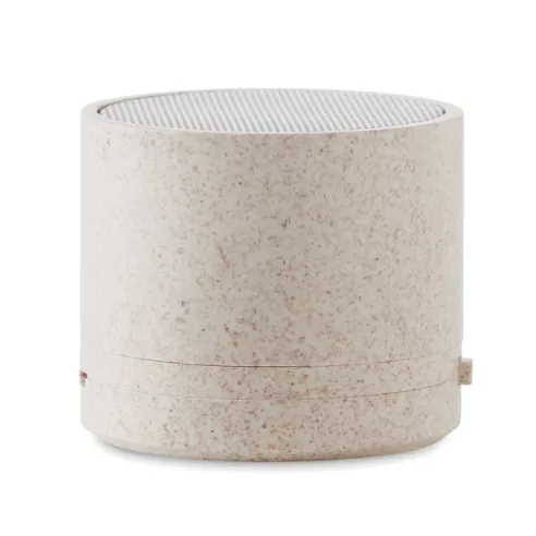 Altavoz inalámbrico paja trigo ROUND BASS+