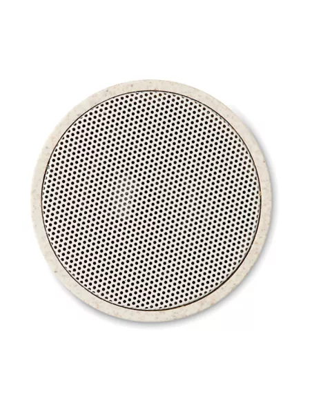 Altavoz inalámbrico paja trigo ROUND BASS+