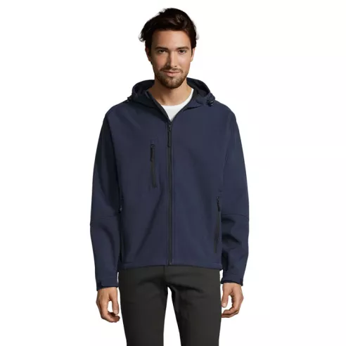 REPLAY MEN HOODED SOFTSHELL REPLAY MEN