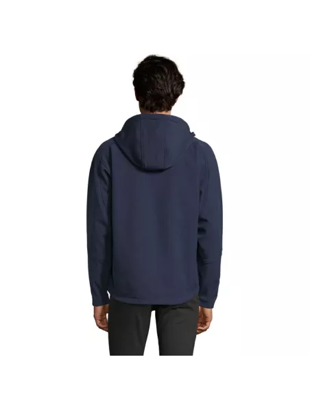REPLAY MEN HOODED SOFTSHELL REPLAY MEN
