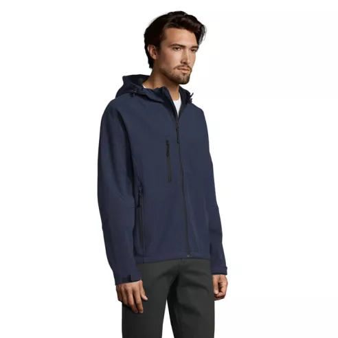 REPLAY MEN HOODED SOFTSHELL REPLAY MEN
