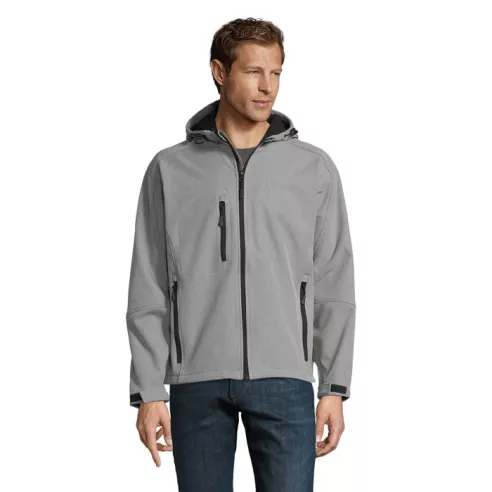 REPLAY MEN HOODED SOFTSHELL REPLAY MEN