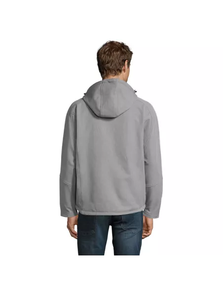 REPLAY MEN HOODED SOFTSHELL REPLAY MEN