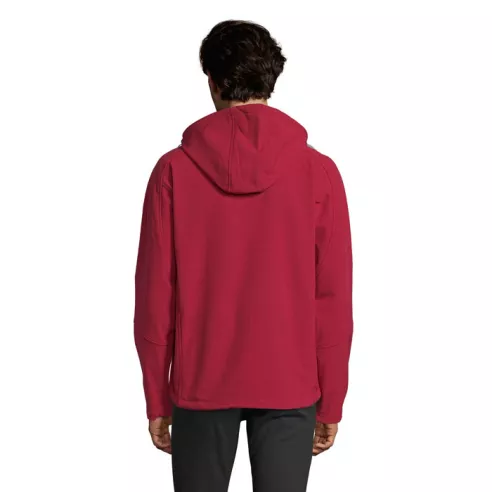 REPLAY MEN HOODED SOFTSHELL REPLAY MEN