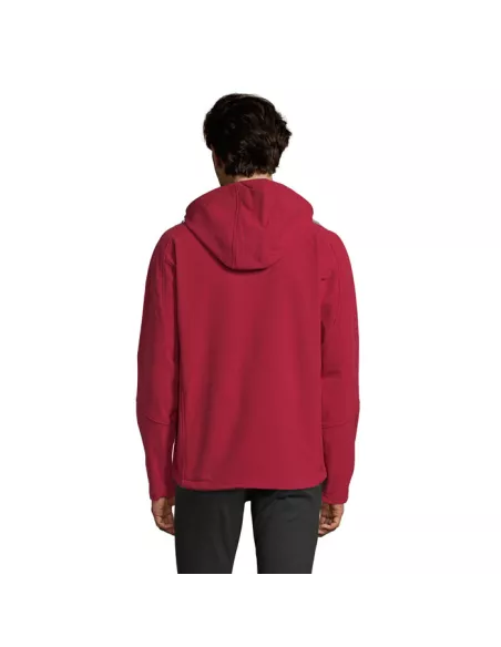 REPLAY MEN HOODED SOFTSHELL REPLAY MEN