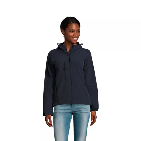 REPLAY WOMEN HOOD SOFTSHELL REPLAY WOMEN
