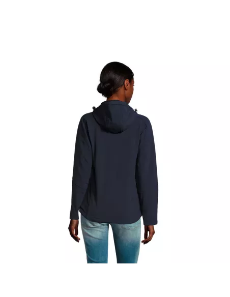 REPLAY WOMEN HOOD SOFTSHELL REPLAY WOMEN