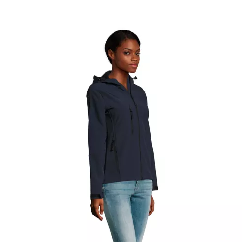 REPLAY WOMEN HOOD SOFTSHELL REPLAY WOMEN