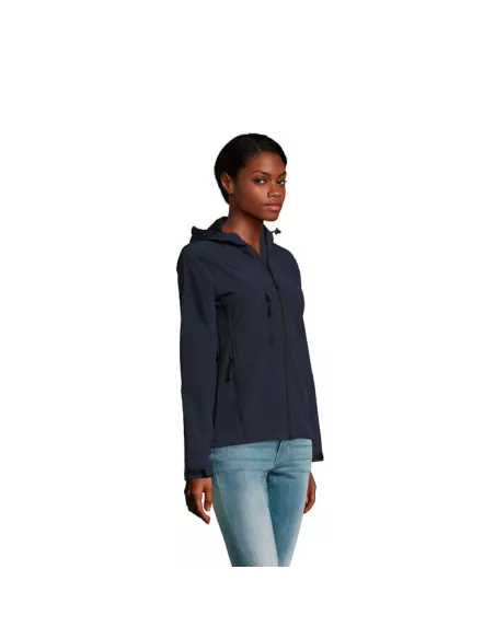 REPLAY WOMEN HOOD SOFTSHELL REPLAY WOMEN