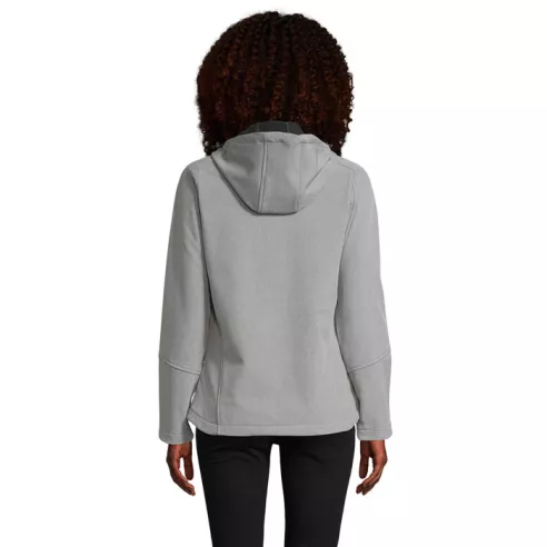 REPLAY WOMEN HOOD SOFTSHELL REPLAY WOMEN