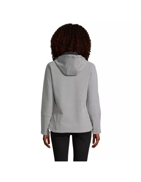 REPLAY WOMEN HOOD SOFTSHELL REPLAY WOMEN