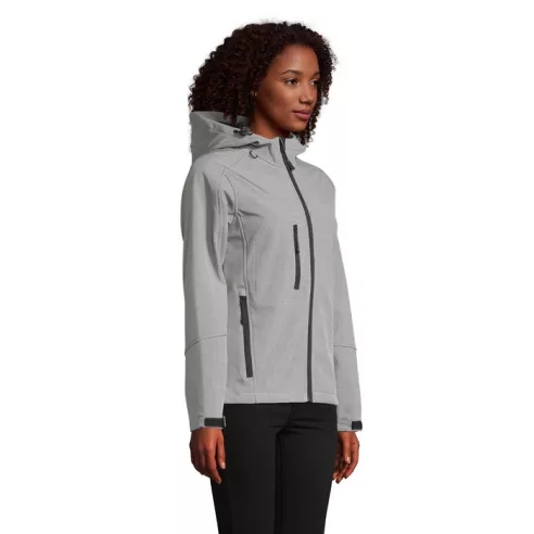 REPLAY WOMEN HOOD SOFTSHELL REPLAY WOMEN