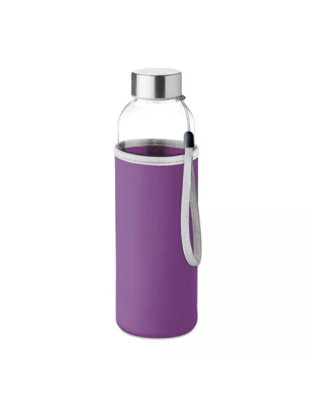 Utah Glass custom bottle 500 ml with sleeve and glass body
