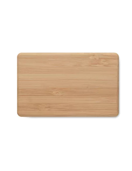 TWS earbuds in bamboo case OREBAM