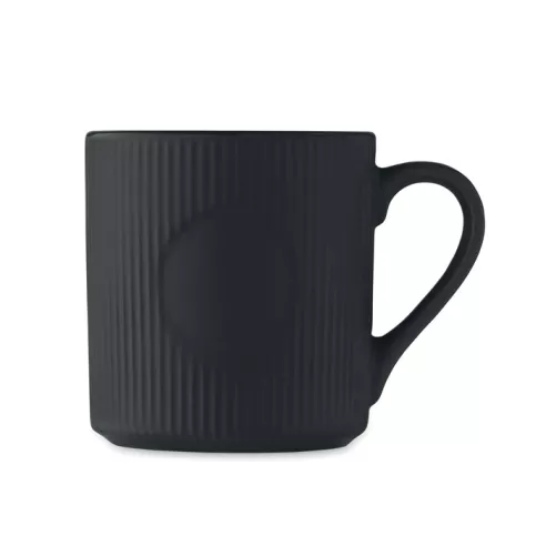 Ribbed ceramic mug mat 340 ml RIBMUG