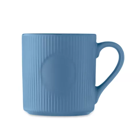 Ribbed ceramic mug mat 340 ml RIBMUG
