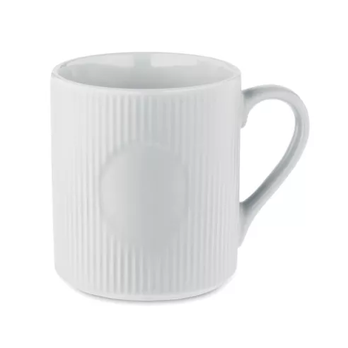 Ribbed ceramic mug mat 340 ml RIBMUG