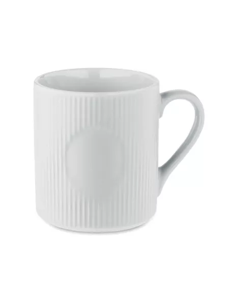 Ribbed ceramic mug mat 340 ml RIBMUG