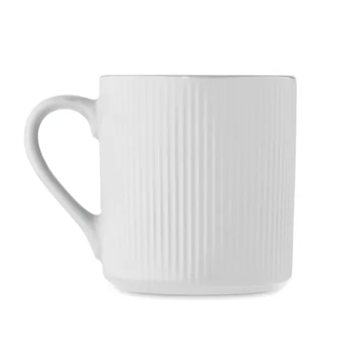 Ribbed ceramic mug mat 340 ml RIBMUG