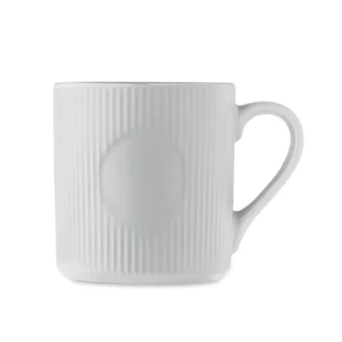 Ribbed ceramic mug mat 340 ml RIBMUG